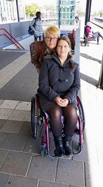 rolstoel mam en ik